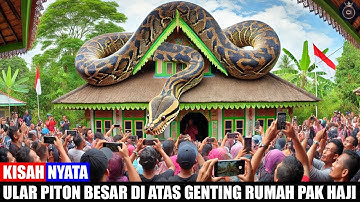 Jatim Merinding!! Anak pak Ustad Menjadi Seekor Ular Piton Raksasa