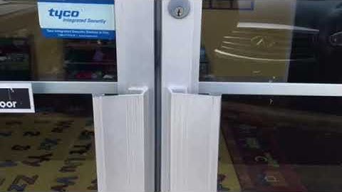 Alarm Lock Trilogy install