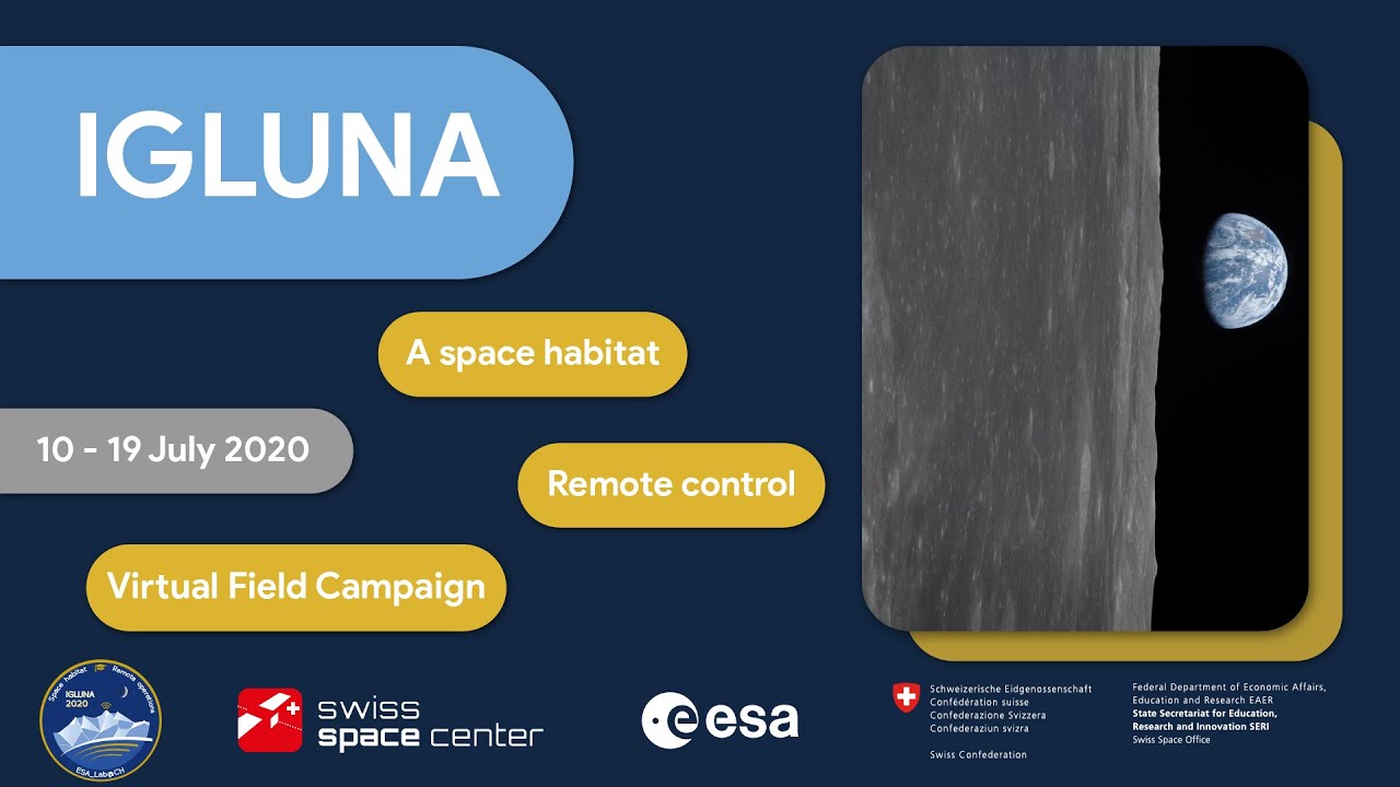 P01 MELiSSA, P02 GrowBotHub and P06 HYDRATION II Project Shows – IGLUNA 2020