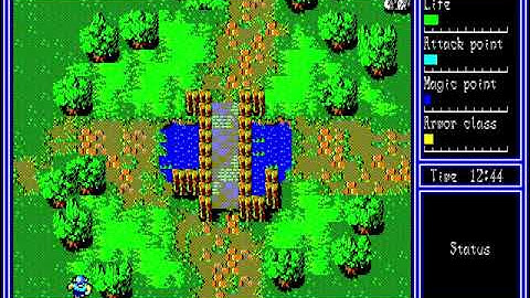 Hydlide 3: The Space Memories (ハイドライド3 THE SPACE MEMORIES) for the NEC PC-88