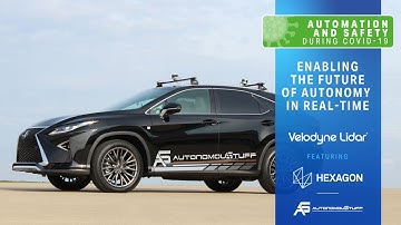 Velodyne Lidar & AutonomouStuff Webinar: Well-Being in Automation