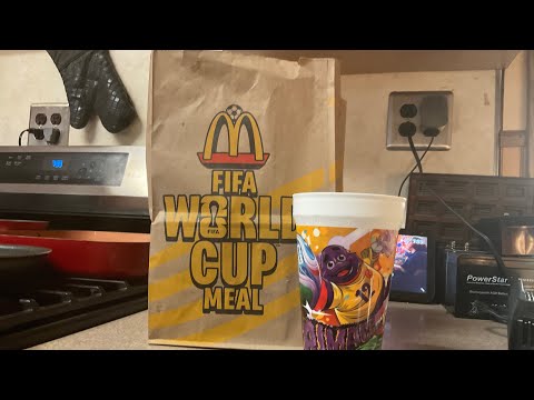 Trying The McDonald's FIFA World Cup Meal Big Mac