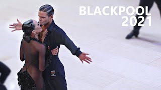 Nino Langella &amp; Andra Vaidilaite (ITA) - Blackpool 2021 - Professional Latin | R3 Rumba