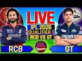 🔴 RCB Vs GT Live Match Commentary | IPL 2026 Live Cricket Match Today | 1st Innings