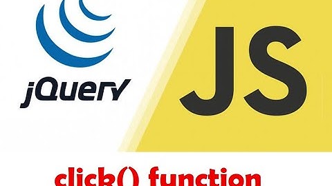 jquery  - click function | How to use click method in jQuery | jquery click function kaise use kare