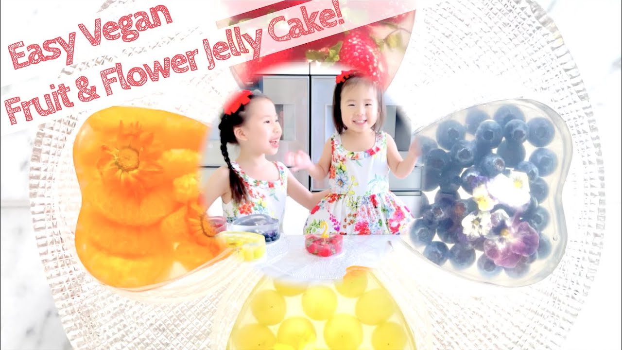 Crystal Clear, Vegan, Fruit and Flower Jelly! Gelatine Free! Lauren