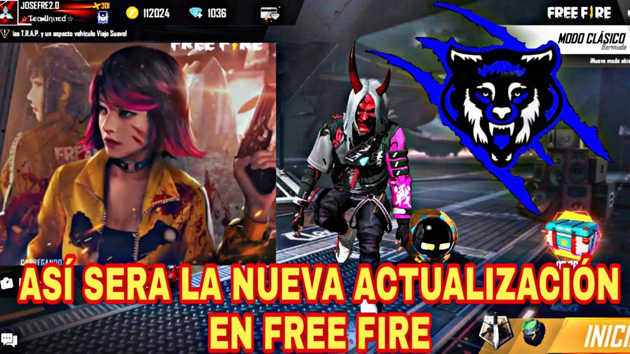 ASÍ SERA TODO LO QUE VIENE EN LA NUEVA ACTUALIZACIÓN DE FREE FIRE 