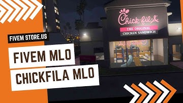 FiveM Chick Fil A MLO #fivem #restaurant
