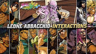 Leone Abbacchio's Interactions | JoJo's Bizarre Adventure: All-Star Battle R