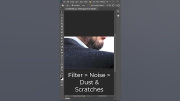How To Use Dust and Scratches Filter in Photoshop