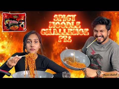 Spicy Noodle Challenge Part 2 🔥!! | Samyang 2x Spicy | Yasmin Nadiah