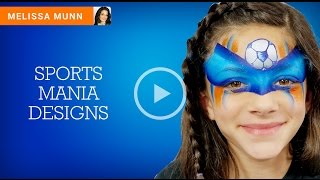 HOW TO FACE PAINT - Melissa Munn - Sports Mania Designs