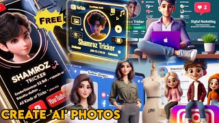 How To Create AI 3D Illustration 2024 | Create Free 3D AI Animated Glass Image 2024 | Working Method screenshot 3