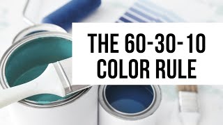 The 60 30 10 Color Rule for Interior Design