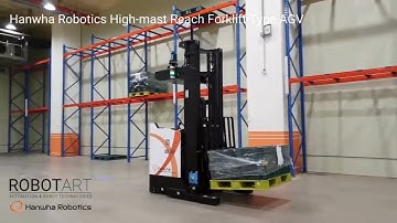 Robot ART | Hanwha Robotics | Factory Automation AGV (pallet transport)