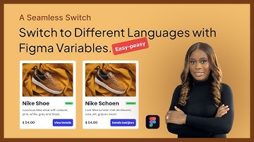How to Switch to Different Language Modes using string variables in Figma || Figma Tutorial