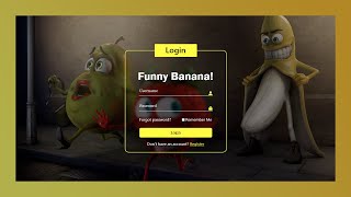 How to Create a Funny Login Page Using HTML and CSS