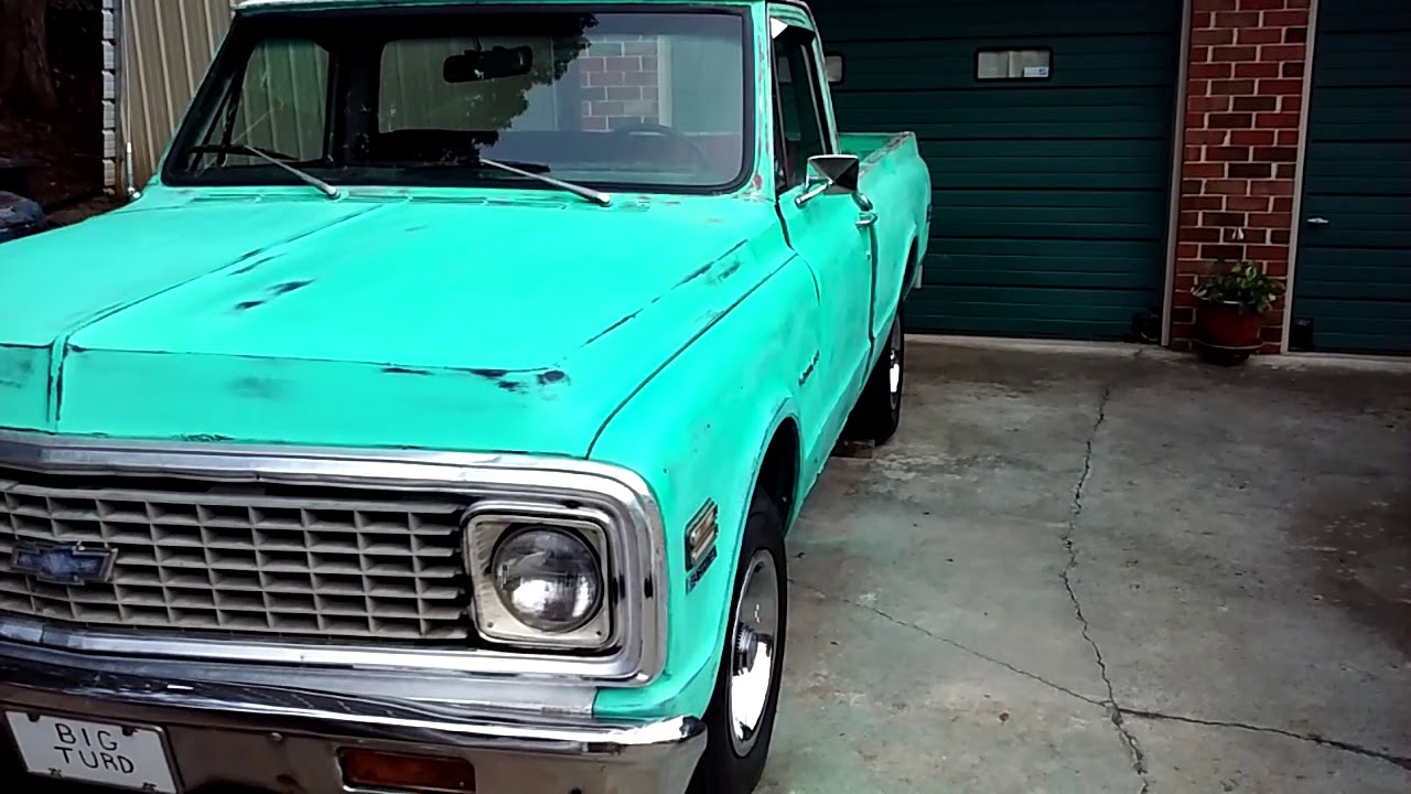 Latest version of the rattle can paint job on Big Turd YouTube