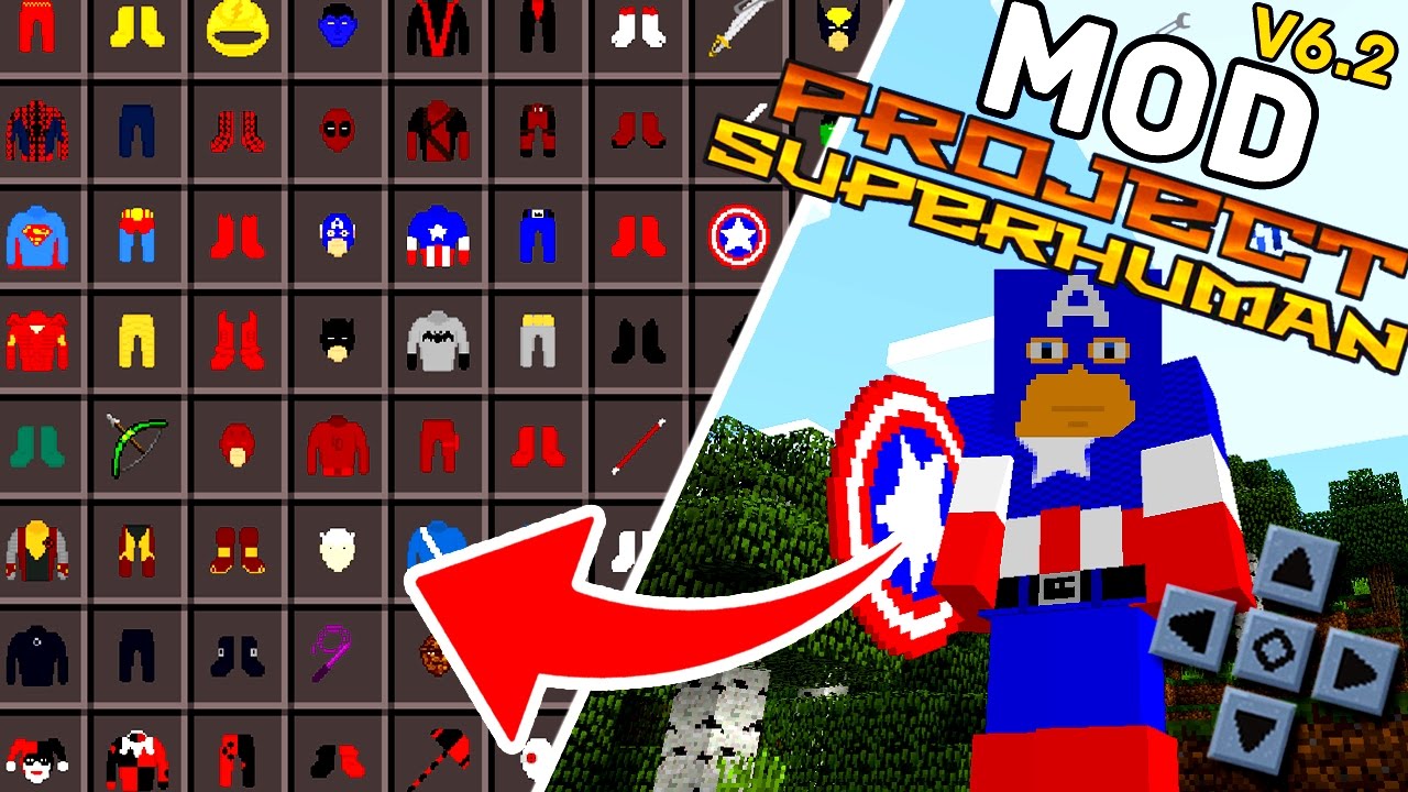 games people play MOD PROJECT SUPERHUMAN ATUALIZADO V6.2 PARA MINECRAFT PE ! - (Minecraft Pocket Edition)