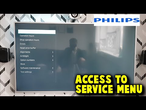 How to Access Service Menu On Philips Android TV Hidden menu