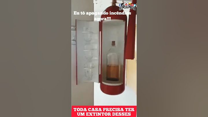 O extintor ao contrário: coloca mais fogo 🔥🔥🔥