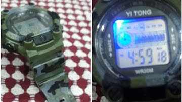 YI Tong digital watch sports rs.450