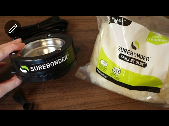 Surebonder Variable Temperature Glue Skillet 5.25