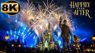 Happily Ever After Disney Fireworks 8K POV