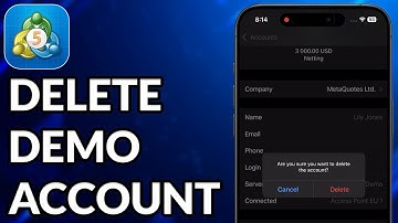 How To Delete Demo Account In MetaTrader 5