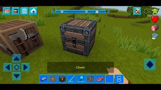 AdventureCraft 3D Block Building & Survival Craft Gameplay #5 (Android) | Stone Pickaxe, Iron Ore screenshot 2