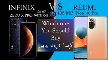 infinix zero x pro vs Redmi Note 10 pro comparison
