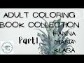 Adult Coloring Book Collection Part 1: With Completed Pages