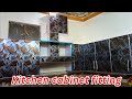 How To Make UV Kitchen Cabinet/Kitchen Cabinet Design/Kitchen Accessories fitting#cabinet#diy#wood