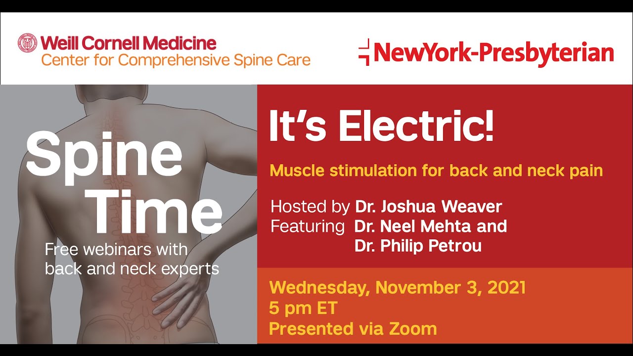 Electrical Muscle Stimulation - Back & Body Pain Relief