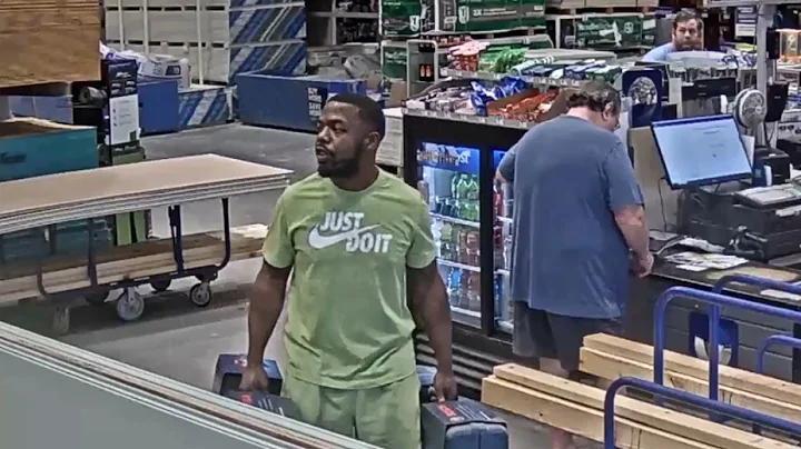 Lowe’s theft suspect