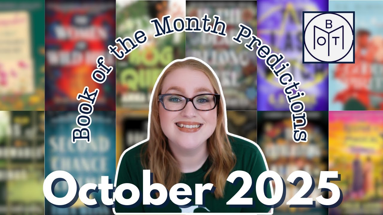 October 2025 📚 Book of the Month Predictions 📚 YouTube