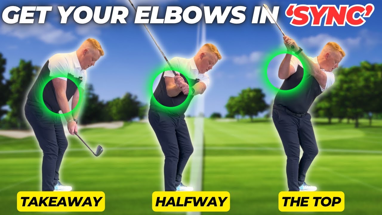 The ElbowSync Backswing Drill Right Arm in the Backswing Golf Tips