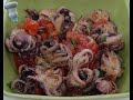 Recette de salade de petits poulpes au vin blanc