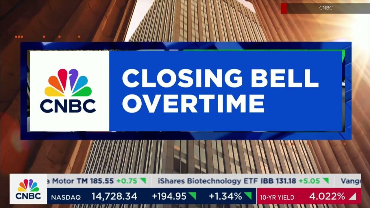 CNBC 'Closing Bell Overtime' new open 2023 redesign YouTube