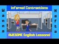 Wanna, Shoulda, Coulda | Informal Contractions | ESL Videos
