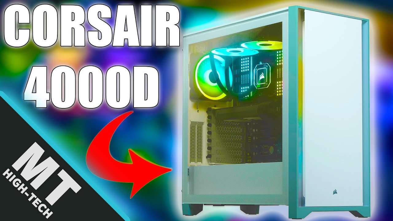 Corsair 4000D Airflow - Blanc - Boitier PC - Top Achat