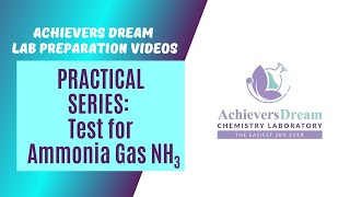 AD Chemistry Laboratory | 5.4 Test for Ammonia Gas, NH₃ - AD Chemistry Tuition