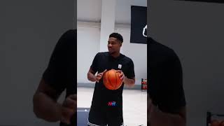 Giannis Antentokounmpo Introduce Himself To Dylan Harper And Ace Bailey
