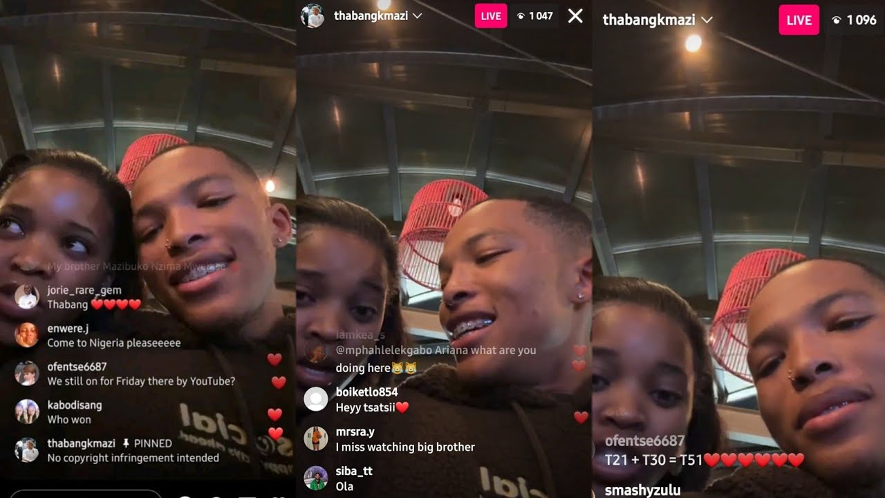 TSATSII & THABANG ON A DATE NIGHT/ARE THEY IN A RELATIONSHIP? IS SOMETHING BREWING? #bbtitans