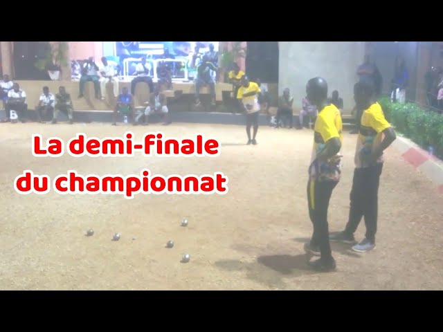 Miniature : Pétanque 2022 : 1/2 finale St Romaric # ASPAG