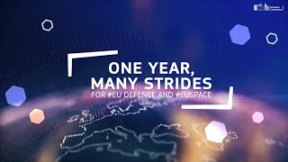 #EUDefence and #EUSpace: A year of progress