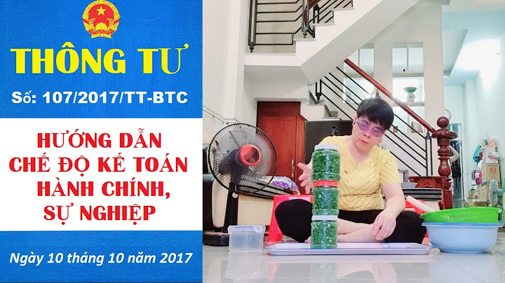 Danh mục tài khoản kế toán theo thông tư 107