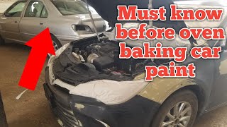 Car Painting Oven Baking Secret & Tricks