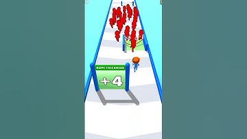 Rope Stack Run 😁 #gameplay #games #gaming #shorts