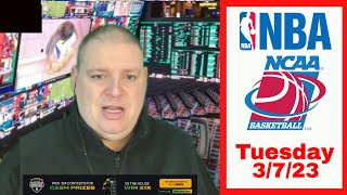 Tuesday 5 Free Betting Picks & Predictions - 3/7/23 l Picks & Parlays Tuesday 5 Free Betting Picks & Predictions - 3/7/23 l Picks & Parlays